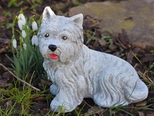 Gartenfigur, Hund Westie