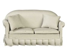 Puppenhaus Chic Grau Sofa
