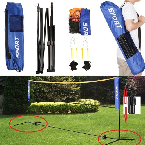 Badminton netz stangen - 4m,