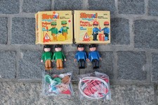 Carrera Struxi  Polizei 2x mit 10711 Spielset - Feuerwehr 2x mit 10712 Spielset