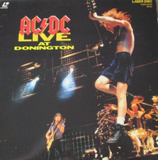 LASERDISC : AC / DC  LIVE AT DONINGTON ! VIDEO !