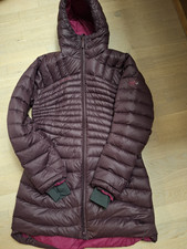 MAMMUT Daunen Winter Mantel Jacke 750+ super warm Gr. M 38 burgund