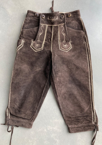 Damen kniebund lederhose - kniebund-,