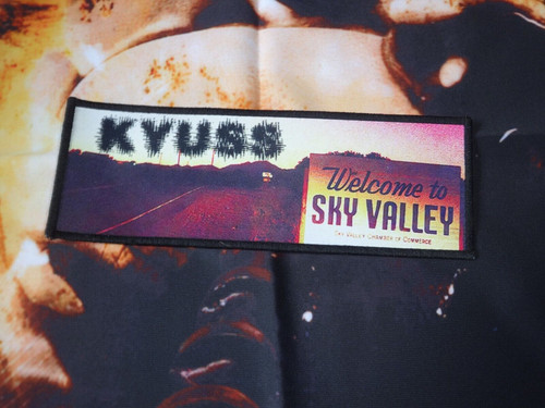 Kyuss back patch - back, strip