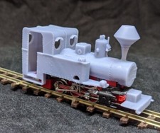 OO9/009 Schmalspur Krauss Republika Lok für ROCO's DB80 Fahrwerk