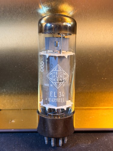 El34 telefunken oo - , oo'getter