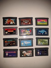 12 GBA Gameboy Advance Spiele