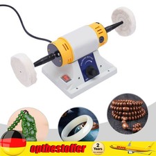 Doppelkopf Polierbock Poliermaschine Schleifmaschine Schleifbock Polierset 220v