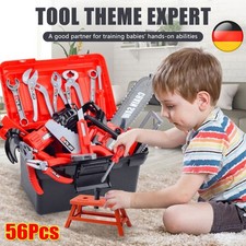56Stk Kinder Werkzeug mit