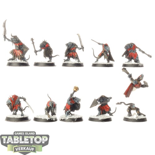 Skaven 10x clanrats - skaven,