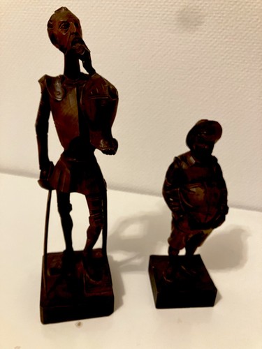 Holzskulpturen don quijote - holzskulpturen, und