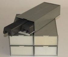 5 Stück Magazinbox 2x50 + 10 Universalmagazine Diamagazin Diabox Stapelbox