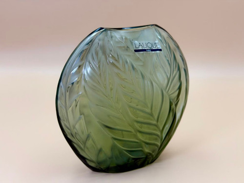 Lalique fougères vase - "fougères",