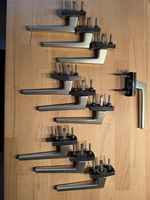 Fenstergriffe 9+1 SI gebraucht Messingoptik