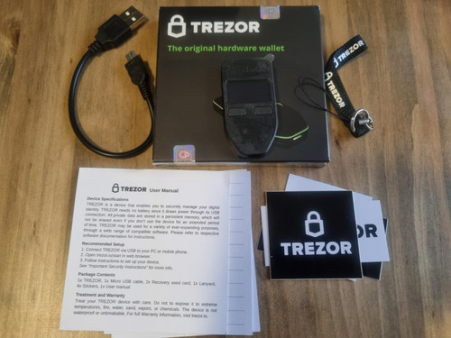 Trezor model one original - model,
