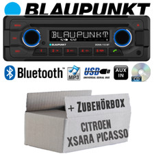 Radio für Citroen Xsara Picasso Blaupunkt Doha Bluetooth CD MP3 USB Einbauset