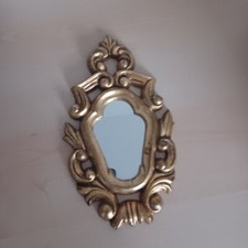 Holz Spiegel Gold dekorativ 26