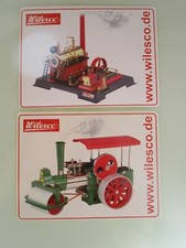 2 Wilesco Dampfmaschine