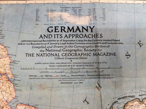1944 original karte - 1944,