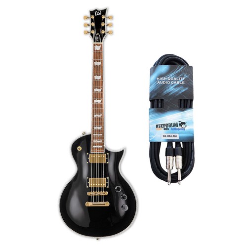 Esp ltd 256 blk - esp, e-gitarre