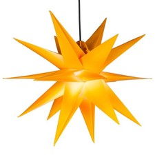 Weihnachtsstern 1 LED warm