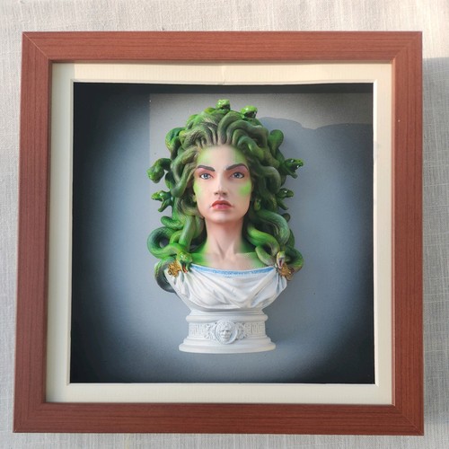 Medusabüste figur cm x - medusabüste, im