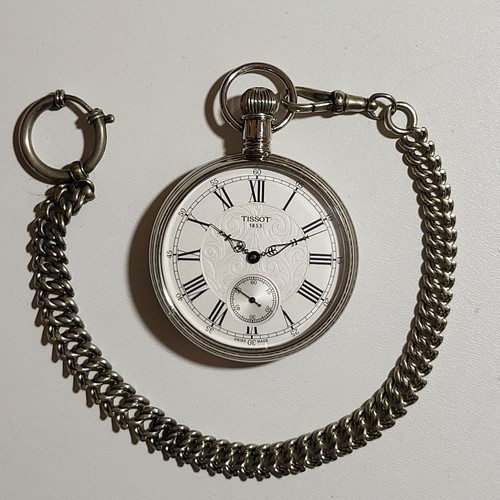 Taschenuhr tissot mit kette - tissot,