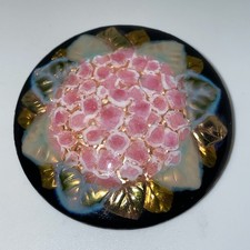 beidseitige email.Brosche