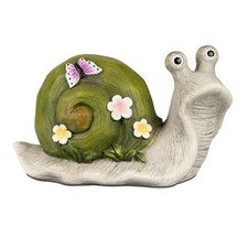 Dekofigur schnecke sommerzeit - dekofigur,