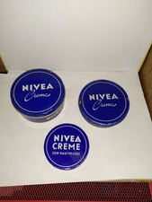 3 x Alte Blech-Dose Nivea