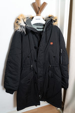 Original Kenzo Parka, schwarz