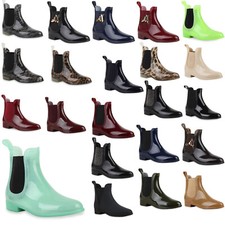 Damen Lack Stiefeletten