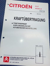 Citroen Schulungsunterlagen