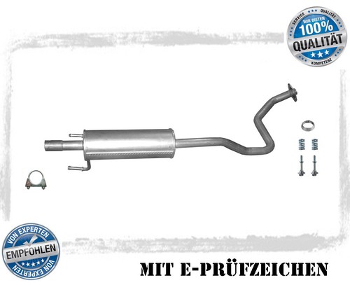 Mittelschalldämpfer toyota - mittelschalldämpfer,