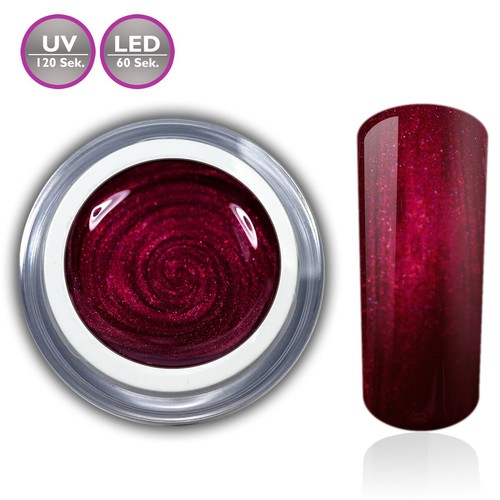 Farbgel metallic rot gel - metallic,