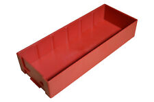 Regalbox Lagerbox Box Rot 280X110x55mm K3 Plastipol-Scheu stapelbar Regallager