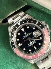 Rolex GMT Master Ref. 16760, kpl. mit Zerti, Box, usw