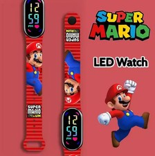 Super Mario Bros Digitaluhr Sport Armband Wasserdichte Kinderuhren Modell 2