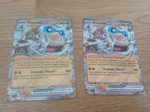 Mamutel 079 159 pokemon - mamutel, ex