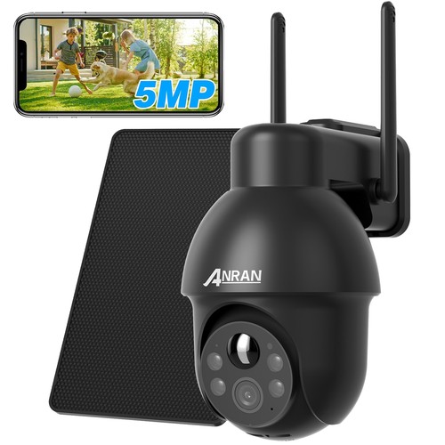 Anran 5mp solar kamera funk - solar,