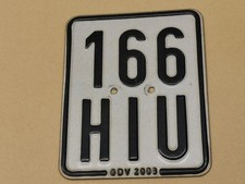 NUMMERNSCHILD DEUTSCHLAND MOFA