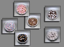 LEGO® 5 x Fliese 14769 Rundfliese druck bedruckt aufdruck - 2x2 Tile