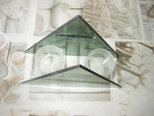 WINDLICHT-SÄULE - - - KERZENHALTER - - - Glas - Säule - - - Dekosäule