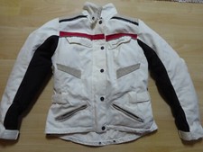 Textil-Motorradjacke mit Leder
