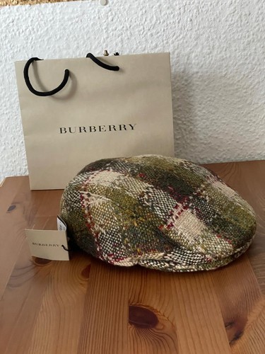 Burberry schiebermütze tweed - burberry,