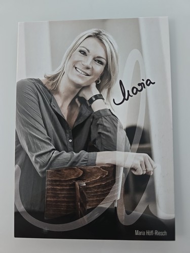 Maria höfl riesch autogramm - hÖfl-riesch,