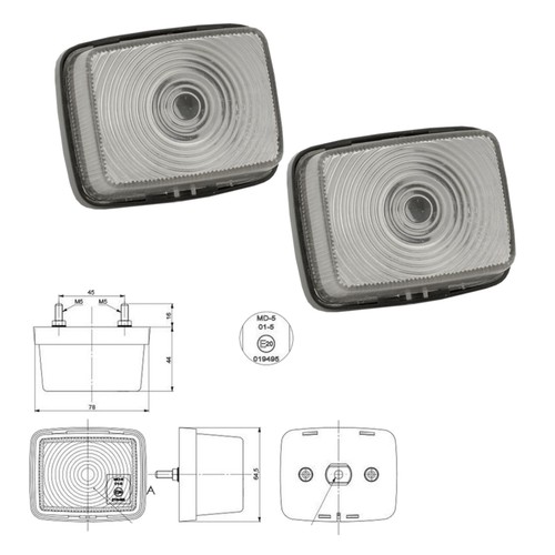 Positionsleuchte 12v 24v - x,