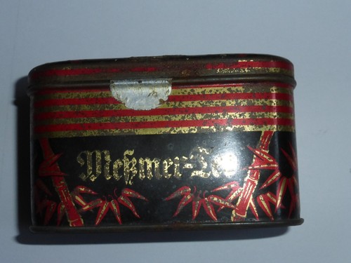 Blechdose meßmer tee - blechdose,
