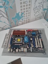 ASUS P6T Deluxe Intel X58 Mainboard ATX Sockel 1366 + ATX Blende + diverse Kabel