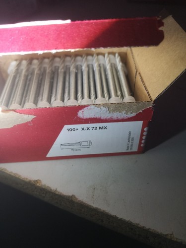 Hilti 100 betonnagel - mx, mm